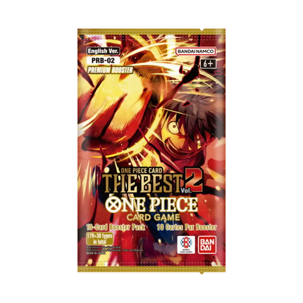 One Piece TCG - The Best Vol.2 (PRB-02) - Premium Booster Box (20x Packs)