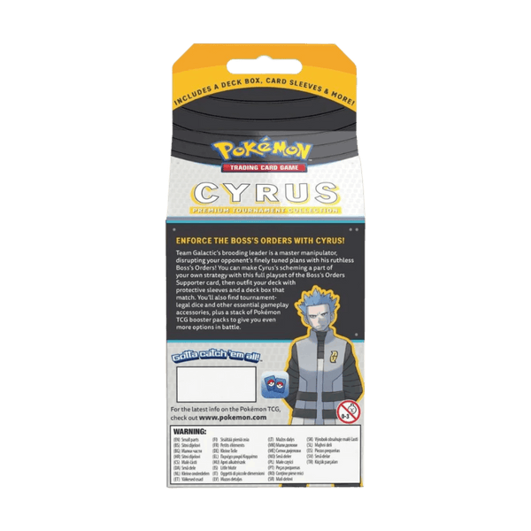Pokemon TCG: Cyrus Premium Tournament Collection Box