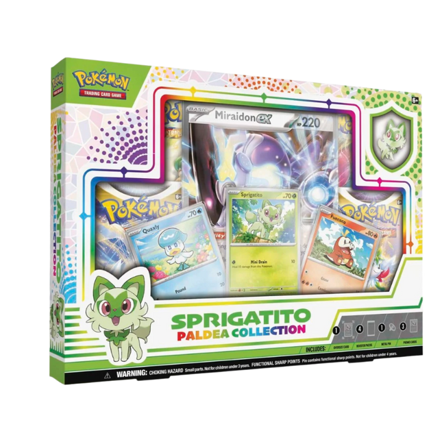 Pokemon TCG: Paldea Collection Box (Sprigatito)