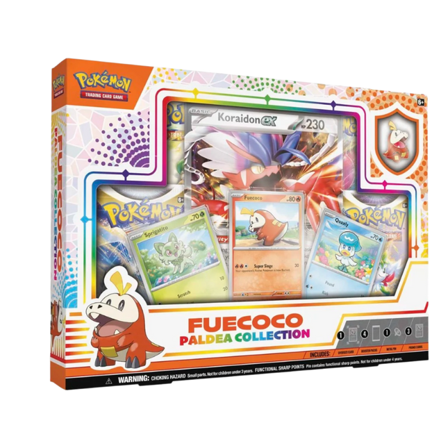 Pokemon TCG: Paldea Collection Box (Fuecoco)