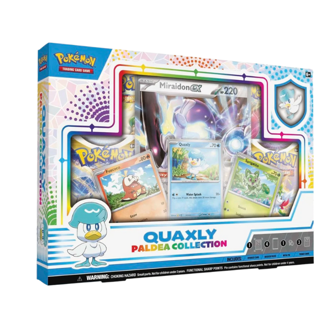 Pokemon TCG: Paldea Collection Box (Quaxly)