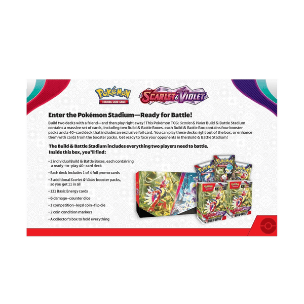 Pokemon - Scarlet & Violet - Base Set - Build & Battle Stadium