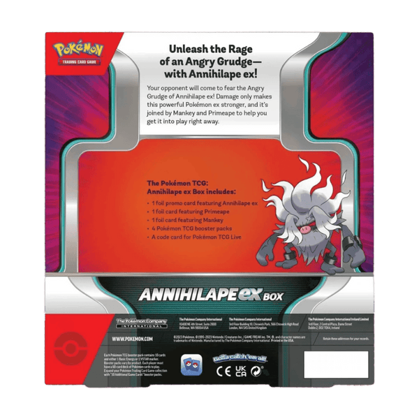 Pokemon TCG: Annihilape EX Box