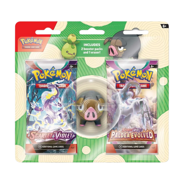 Pokemon TCG: Back to School Eraser Blister 2023 (Lechonk)