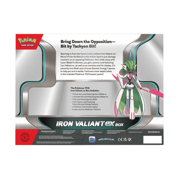 Pokemon TCG: Iron Valiant EX Box