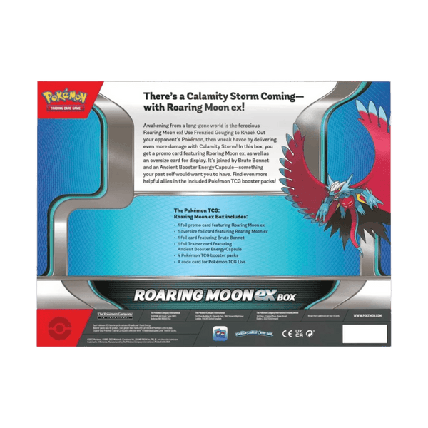 Pokemon TCG: Roaring Moon EX Box
