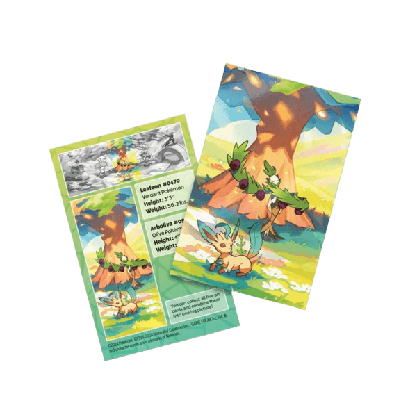 Pokemon TCG: Vibrant Paldea Mini Tin - Leafeon & Arboliva