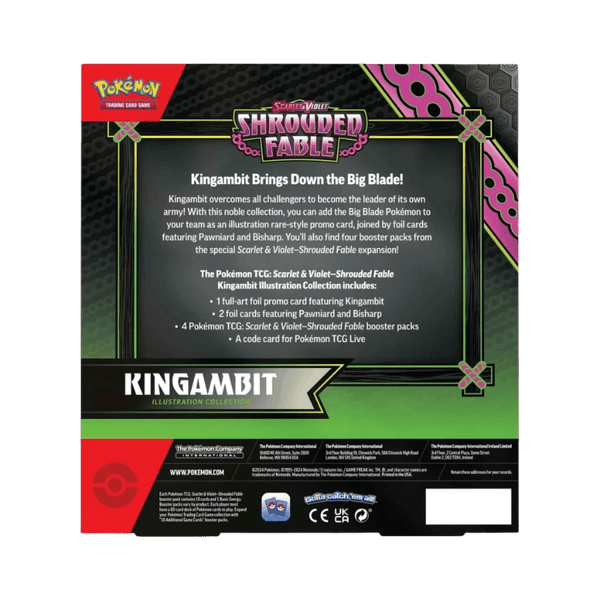 Pokemon TCG: Shrouded Fable - Kingambit Illustration Collection