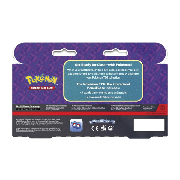 Pokemon TCG: Scarlet & Violet - Back to School Pencil Case (2024)