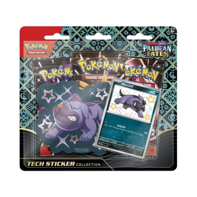 Pokemon TCG: Paldean Fates - Tech Sticker Collection