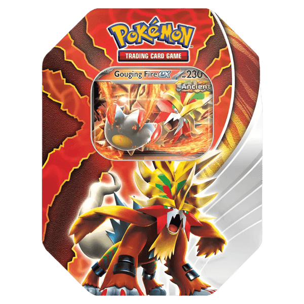 Pokemon TCG: Paradox Destinies Tin (Gouging Fire ex)