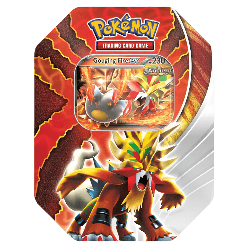 Pokemon TCG: Paradox Destinies Tin (Gouging Fire ex)