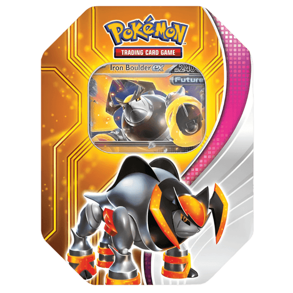 Pokemon TCG: Paradox Destinies Tin (Iron Boulder ex)