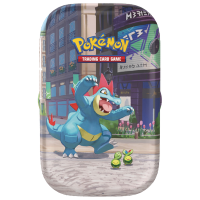Pokemon TCG: Mega Evolution - Lumiose City - Mini Tin - Feraligatr & Smoliv
