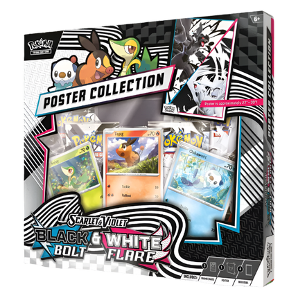 Pokemon TCG: Black Bolt & White Flare - Unova Poster Collection
