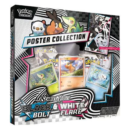 Pokemon TCG: Black Bolt & White Flare - Unova Poster Collection