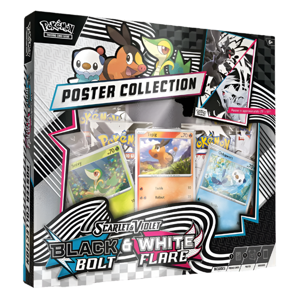 Pokemon TCG: Black Bolt & White Flare - Unova Poster Collection