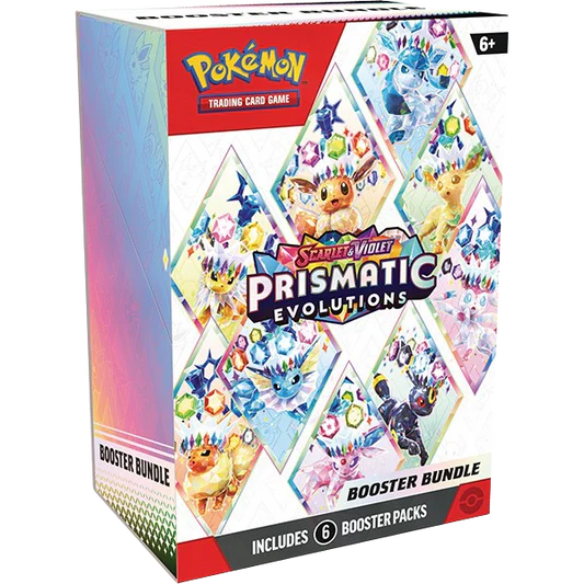 Pokemon TCG: Prismatic Evolutions - Booster Bundle