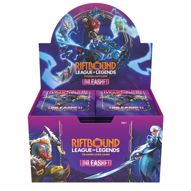 Riftbound: League of Legends TCG - Unleashed - Booster Box (24 Packs)