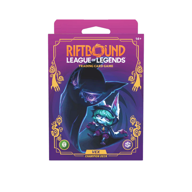 Riftbound: League of Legends TCG - Unleashed - Champion Deck -  Vex