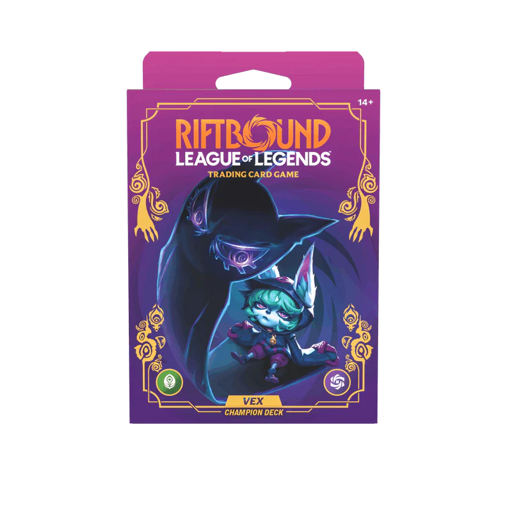 Riftbound: League of Legends TCG - Unleashed - Champion Deck -  Vex
