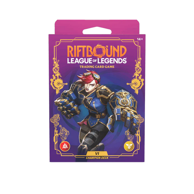 Riftbound: League of Legends TCG - Unleashed - Champion Deck -  Vi