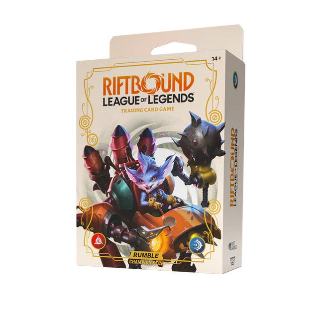 [PRE-ORDER] Riftbound: League of Legends TCG - Spiritforged - Champion Deck -  Rumble