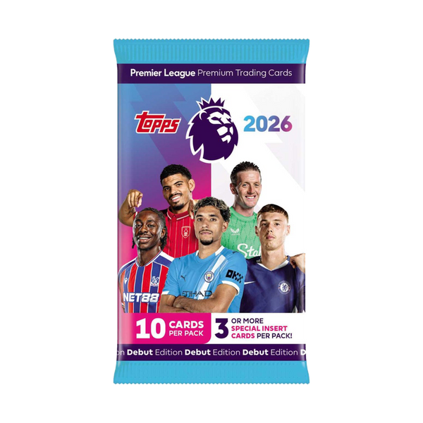 Topps: 2026 Premier League Debut Edition Football (Soccer) - Booster Pack