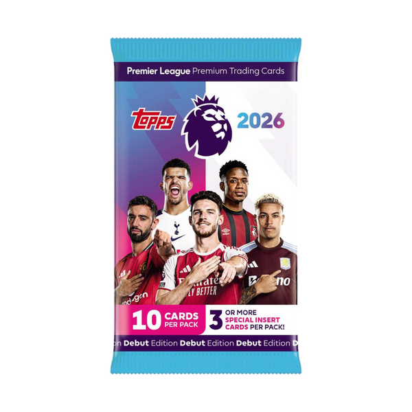 Topps: 2026 Premier League Debut Edition Football (Soccer) - Booster Pack