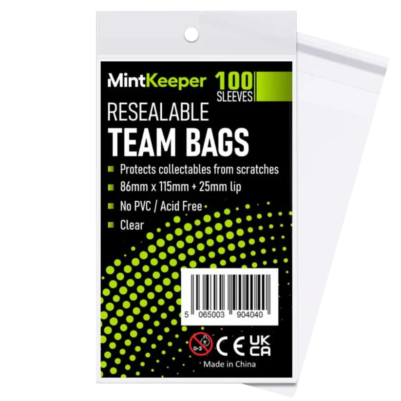 MintKeeper: Team Bags - Resealable (100)