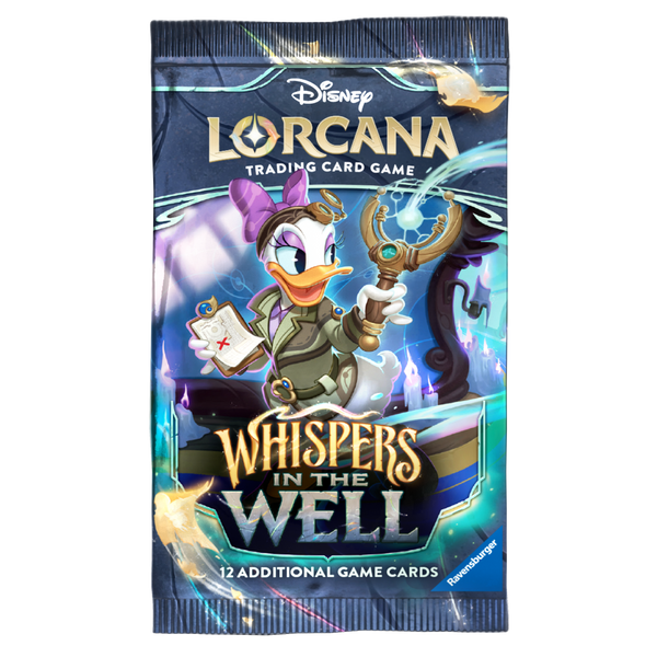 Disney Lorcana Trading Card Game: Whispers In The Well - Booster Pack