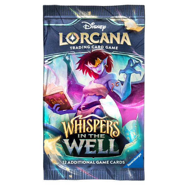 Disney Lorcana Trading Card Game: Whispers In The Well - Booster Pack
