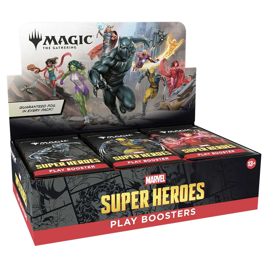 Magic: The Gathering - Universes Beyond - Marvel Super Heroes - Play Booster Box (30x Packs)