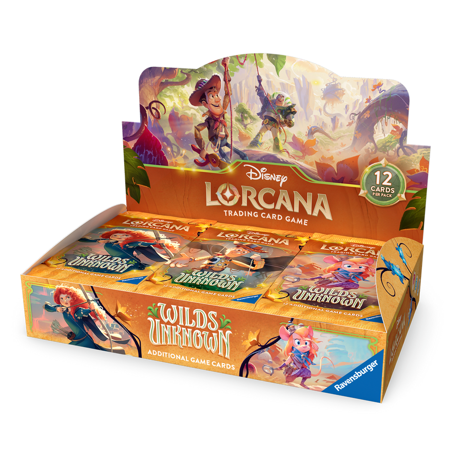 Disney Lorcana Trading Card Game: Wilds Unknown - Booster Box