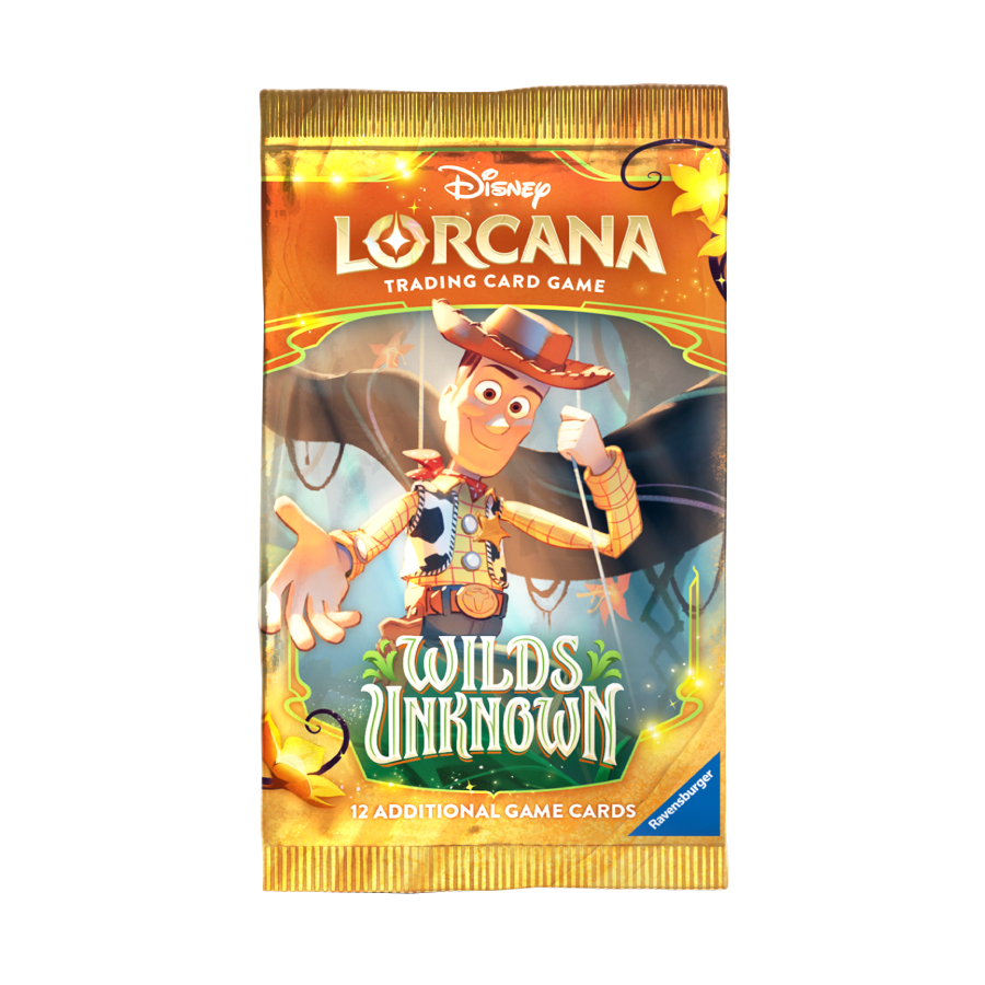 Disney Lorcana Trading Card Game: Wilds Unknown - Booster Pack