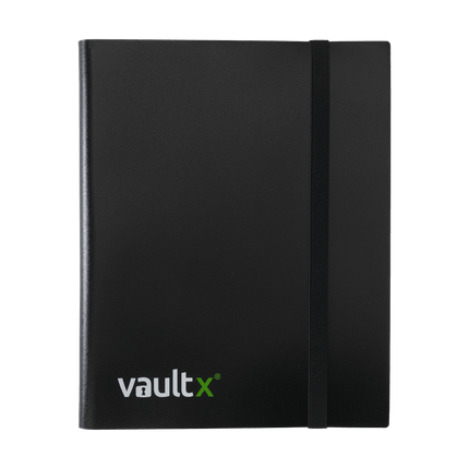 Vault X: 9-Pocket Strap Binder (Black)
