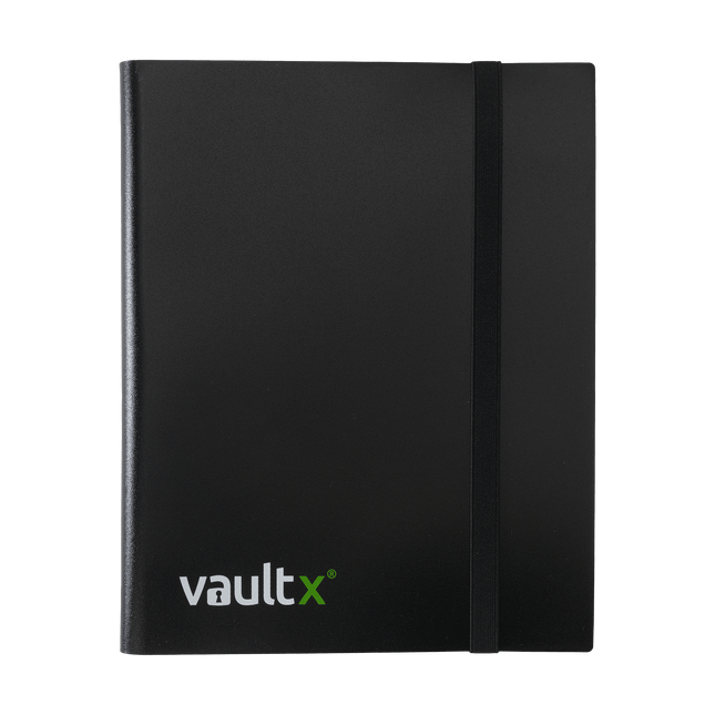 Vault X: 9-Pocket Strap Binder (Black)
