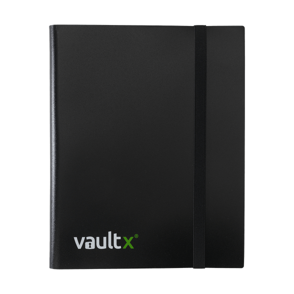 Vault X: 9-Pocket Strap Binder (Black)