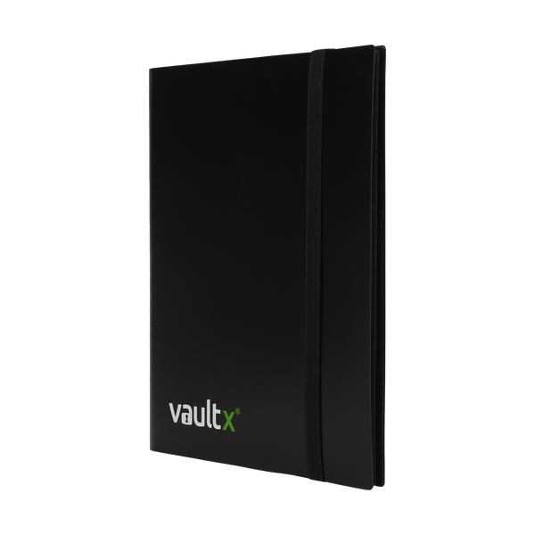 Vault X: 9-Pocket Strap Binder (Black)