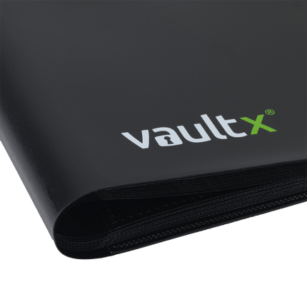 Vault X: 9-Pocket Strap Binder (Black)