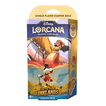 Disney Lorcana Trading Card Game: Into The Inklands - Starter Deck (Moana & Scrooge McDuck)