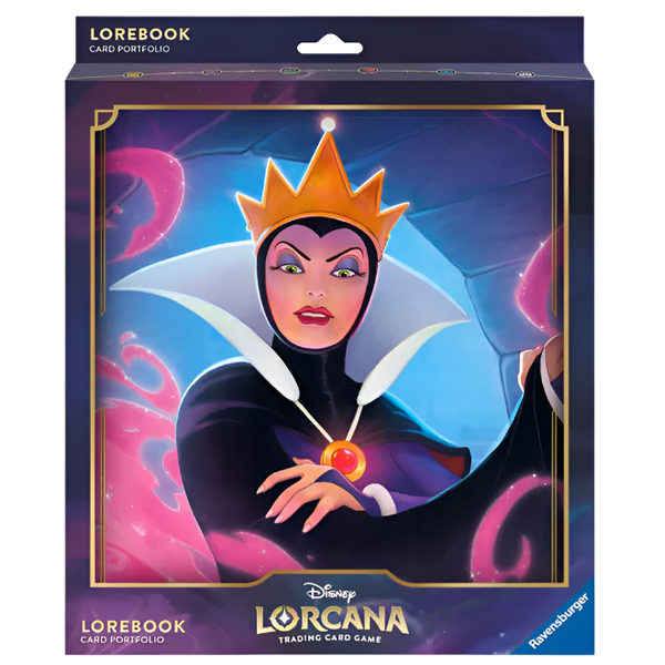 Disney Lorcana Trading Card Game:  The Evil Queen Card Portfolio