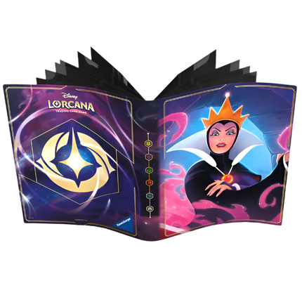Disney Lorcana Trading Card Game:  The Evil Queen Card Portfolio