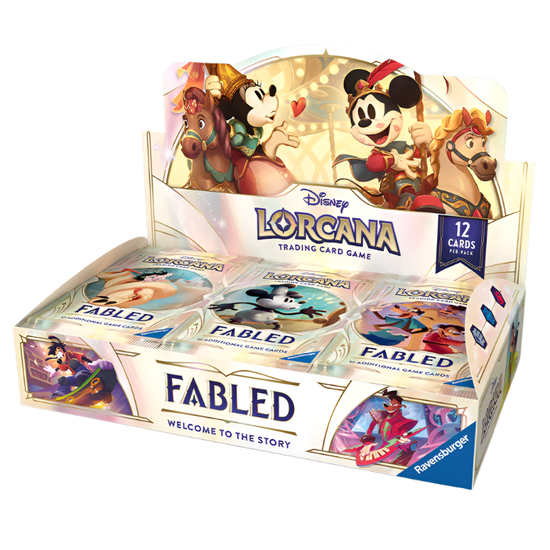 Disney Lorcana Trading Card Game: Fabled - Booster Box