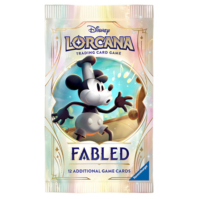 Disney Lorcana Trading Card Game: Fabled - Booster Pack