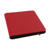 Vault X: 12-Pocket Exo-Tec® Zip Binder (Fire Red)