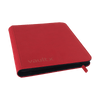 Vault X: 9-Pocket Exo-Tec® Zip Binder (Fire Red)