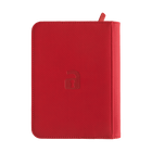 Vault X: 4-Pocket Exo-Tec® Zip Binder (Fire Red)
