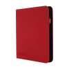 Vault X: 12-Pocket Exo-Tec® Zip Binder (Fire Red)