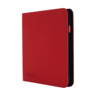 Vault X: 12-Pocket Exo-Tec® Zip Binder (Fire Red)